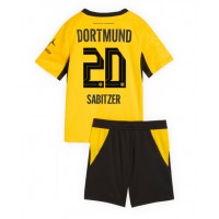 Borussia Dortmund Marcel Sabitzer #20 Hjemme Trøje Børn 2026-27 Kortærmet (+ Korte bukser)